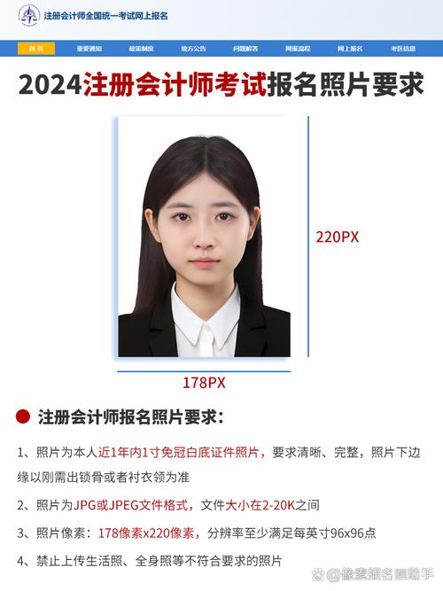 报名照片要求+照片处理教程