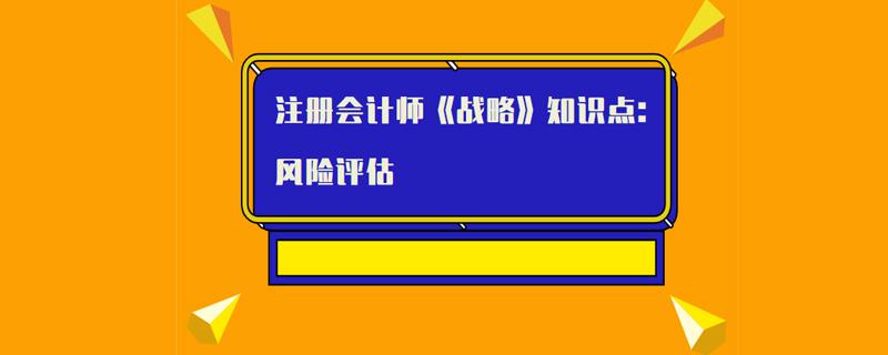 注册会计师《战略》知识点:风险评估